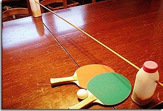혼자서 테니스 테이블 만드는 법 : 일련의 작업